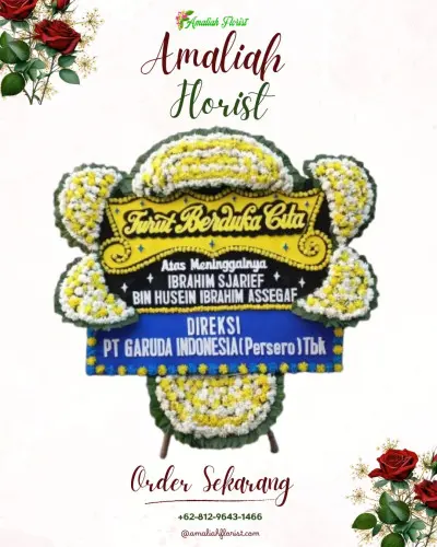Papan Bunga Duka di Gundih